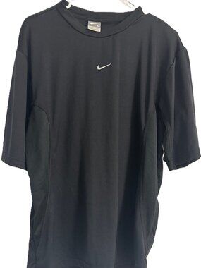 Nike Black T-Shirt  Vintage Size M Training, Performance Gear, Running, Athletic